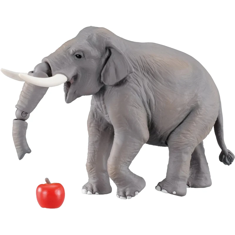 S01 Takara Tomy ANIA Animal Advanture AS-33 Азиатский слон дикая АБС-фигурка детские развивающие
