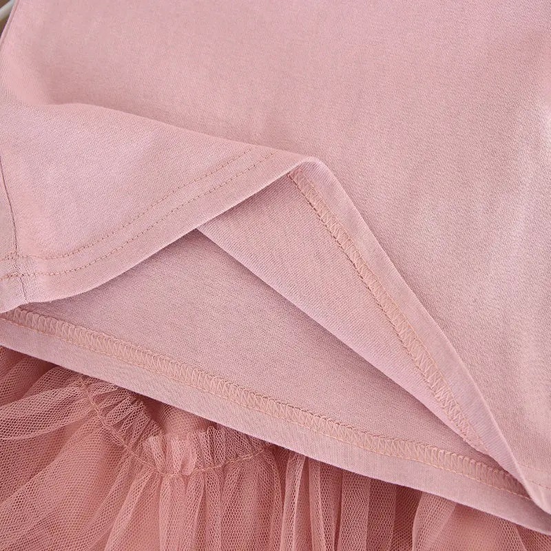 Костюм для девочек Новинка лета 2021 модная детская блузка с коротким рукавом и