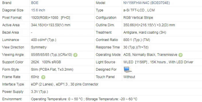 15 6 &quot100% Цвет 400 яркость IPS led NV156FHM-N4C подходит B156HAN02.2 N156HCE-EB1 NV156FHM-N35/N45 B156HAN02.3/02 4