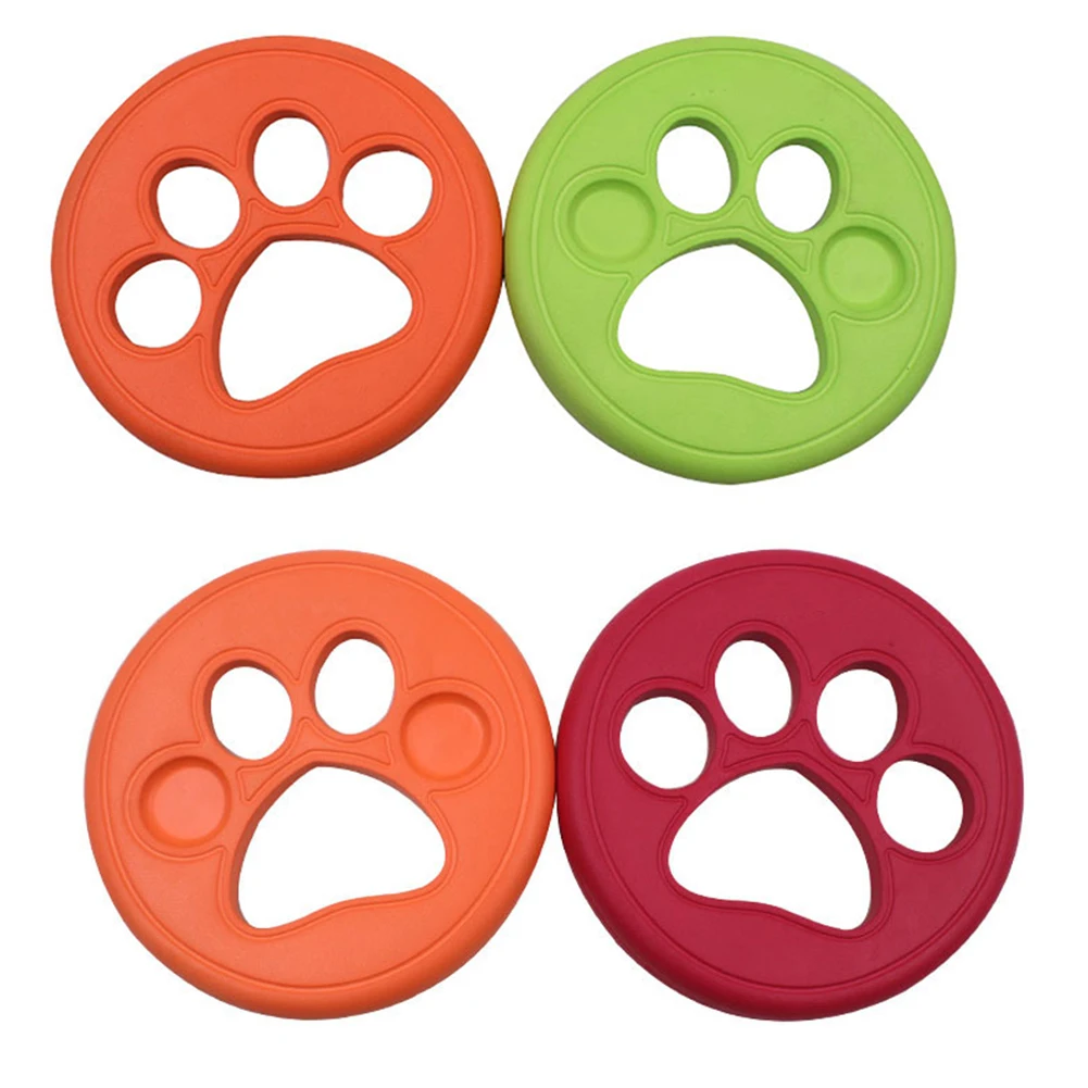 EVA собака летающие диски-игрушки Экологичные мягкие резиновые устойчивые к