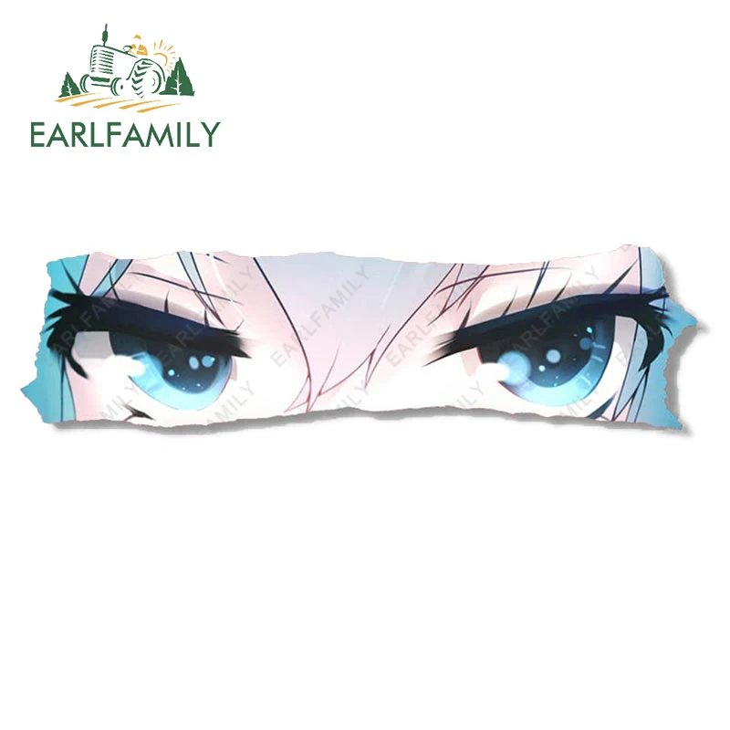 

EARLFAMILY 15 см x 4,5 см аниме Icey Eyes Slap 3D Автомобильная Наклейка Виниловая наклейка автомобильный Стайлинг JDM Классическая мультяшная наклейка Peek Girl s