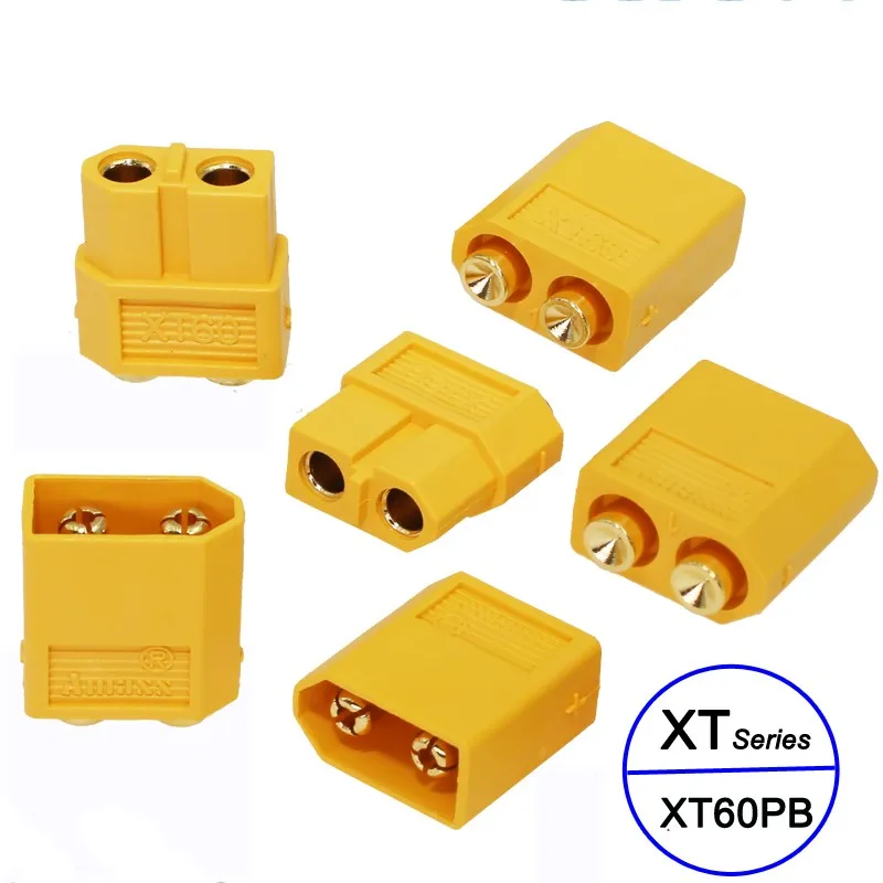 1 комплект XT60PB-Female + штекерных печатных плат для монтажа на печатную плату через