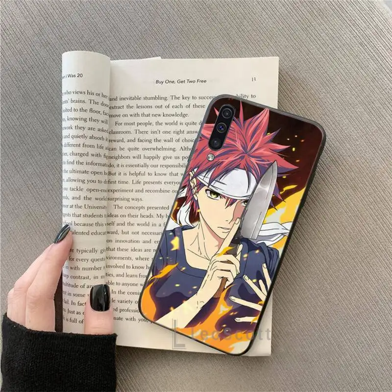 

Food Wars anime Phone Case For Samsung Galaxy S8 S9 S10 Plus S10E Note 3 4 5 6 7 8 9 10 Pro Lite cover