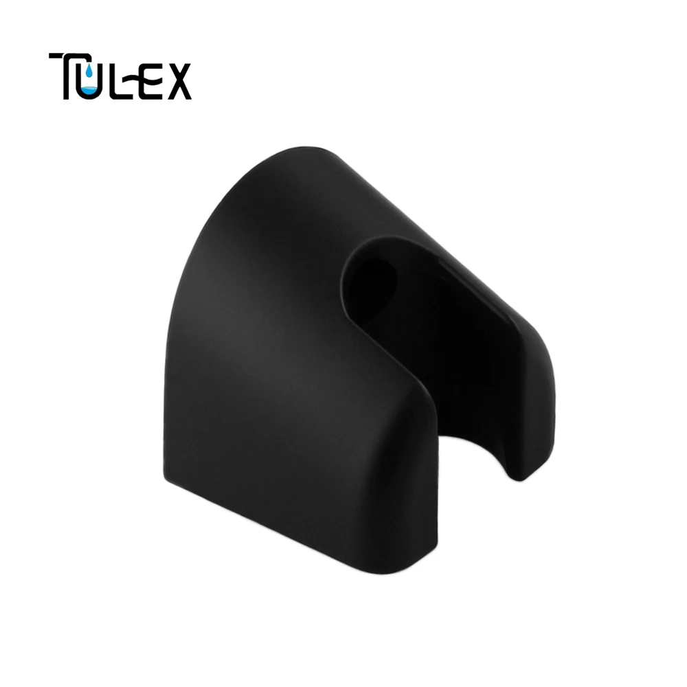 TULEX держатель для душа кронштейн для ванной комнаты стандартный размер аксессуары для ванной комнаты матовый черный АБС пластик
