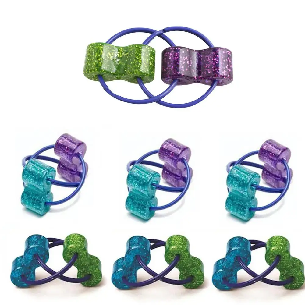 

1 PCS Fidget Toys Bicycle Chain Decompression Toys Novelty Calm Stress Relief Toys Gifts For Children