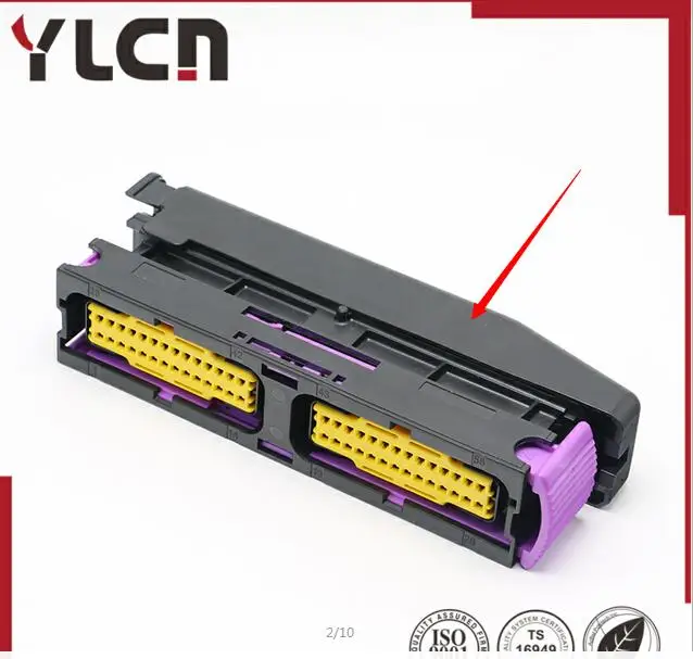 Автомобильный 56-контактный разъем ECU с корпусом и штыревыми разъемами 211 PC562S8009