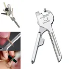 Edc gear Mini Utili Key shape кольцо карманная открывалка отвертка брелок набор инструментов для выживания Многофункциональный Тактический Многофункциональный нож