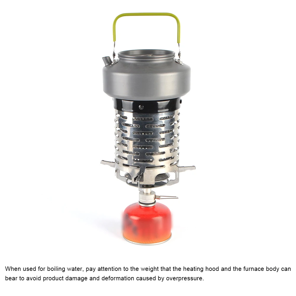 Mini Heater Outdoor Camping Portable Autumn And Winter Tent Stove Stainless Steel Heating Cover | Спорт и развлечения