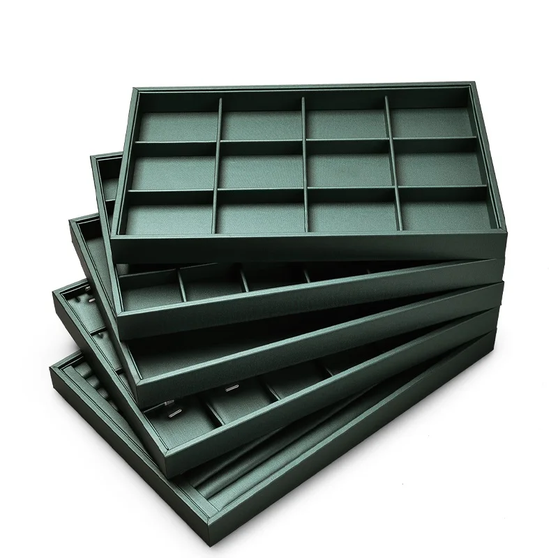 Oirlv Necklace Tray Bracelet Watch Tray Ring Earrings Tray Jewelry Organizer Jewelry Tray Display Props Photo Shoots