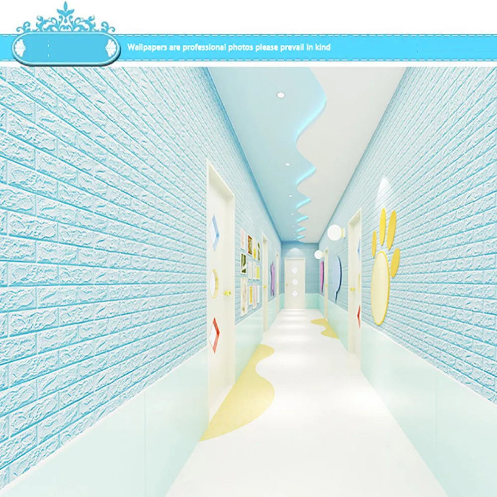 Настенные 3d-наклейки с имитацией кирпичной кладки украшение для спальни