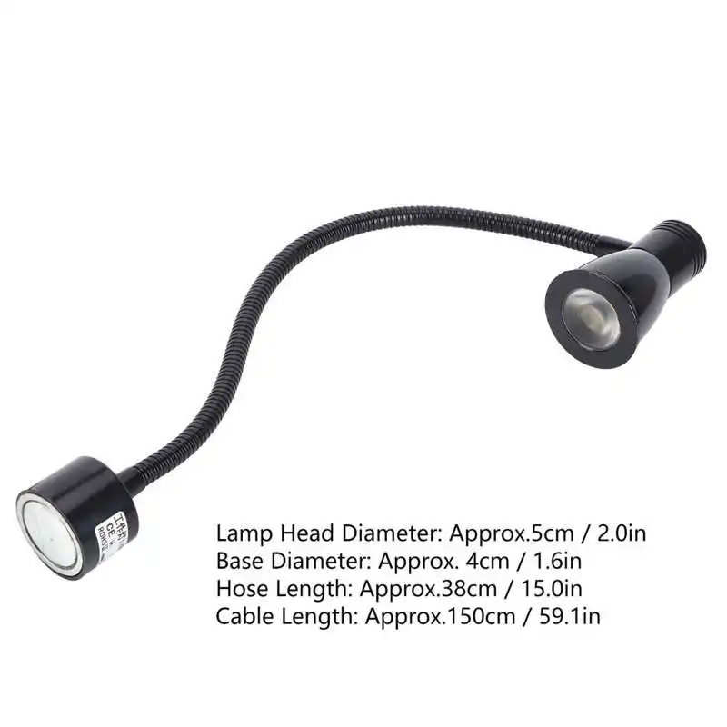 Светодиодная лампа для станка вращающаяся на 360 °|Промышленное освещение| |