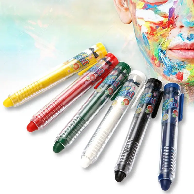 12 цветов/6 цветов зеркальная фотография тип краски Нетоксичная ручка для