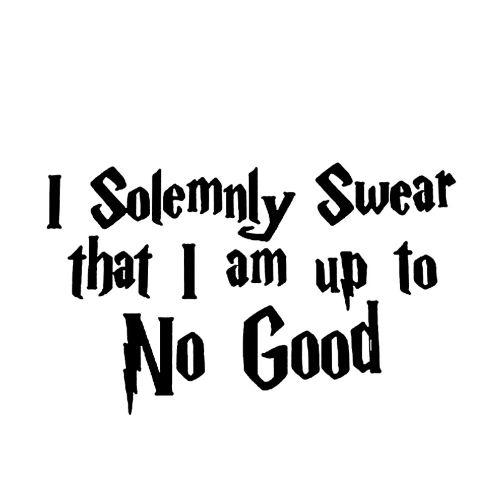 Креативные автомобильные стикеры торжественно клянусь что я до No Good авто