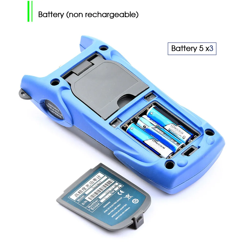 Ручной Волоконно-оптический измеритель мощности от-70 до + 3 дБм локатор