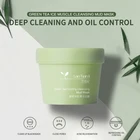 Грязевая маска с зеленым чаем, Очищающая маска от черных точек, увлажняющая Масляная маска для мужчин и женщин, маска из вулканической мунги TSLM2