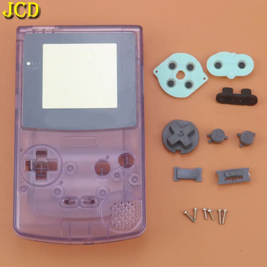 JCD 1 шт. для NAND Запчасти для Gameboy игровой запасной чехол пластиковая оболочка Крышка для консоль GBC полный корпус Чехол - Цвет: B