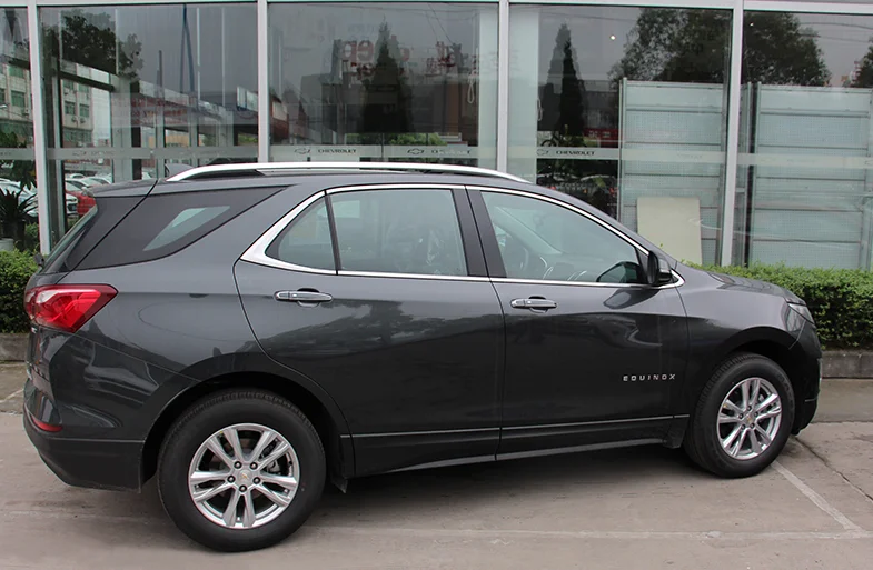 

stainless steel car window trims for chevrolet Equinox 2017 2018 Holden Equinox 3rd generation