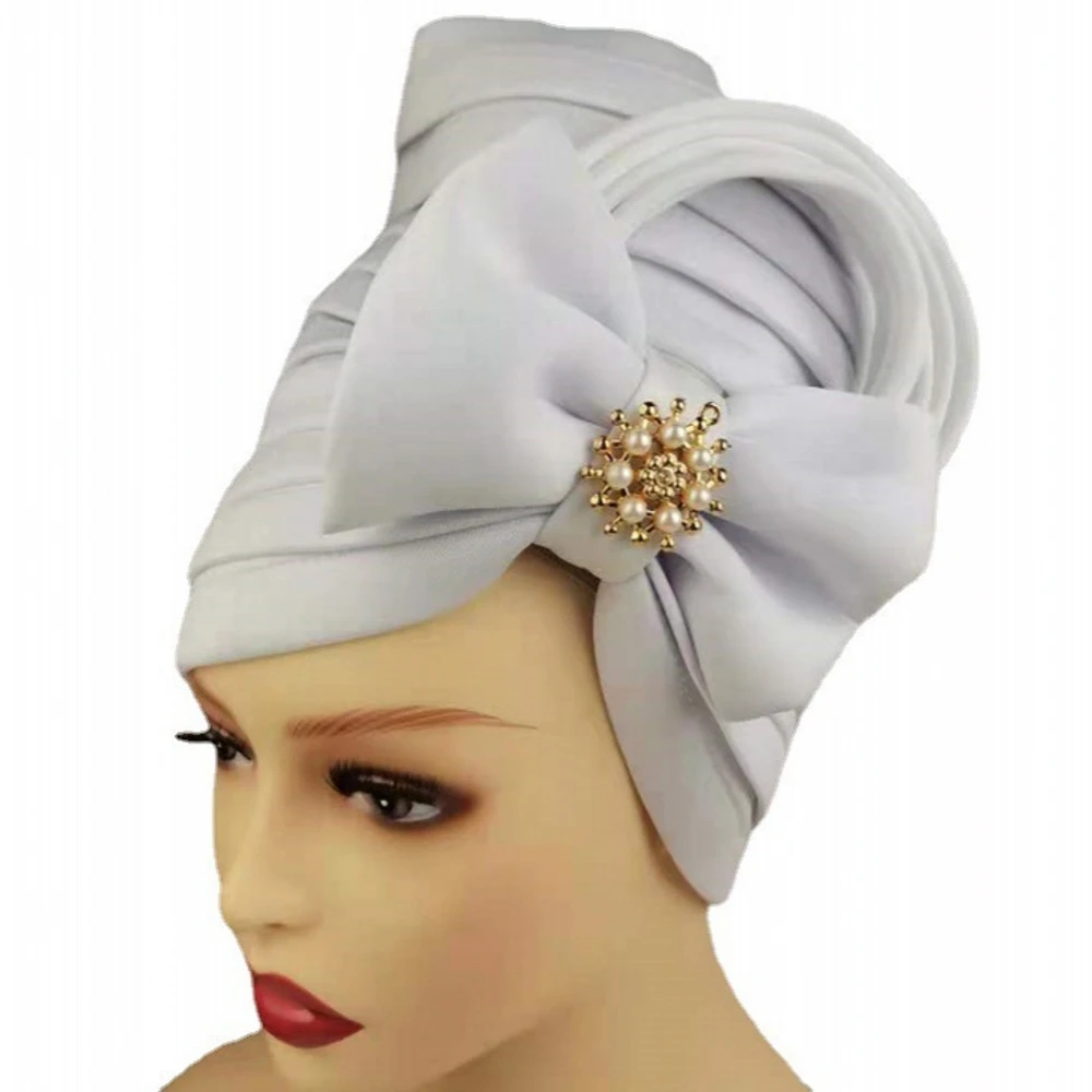 Головной убор в африканском стиле для авто нигерийский Свадебный тюрбан