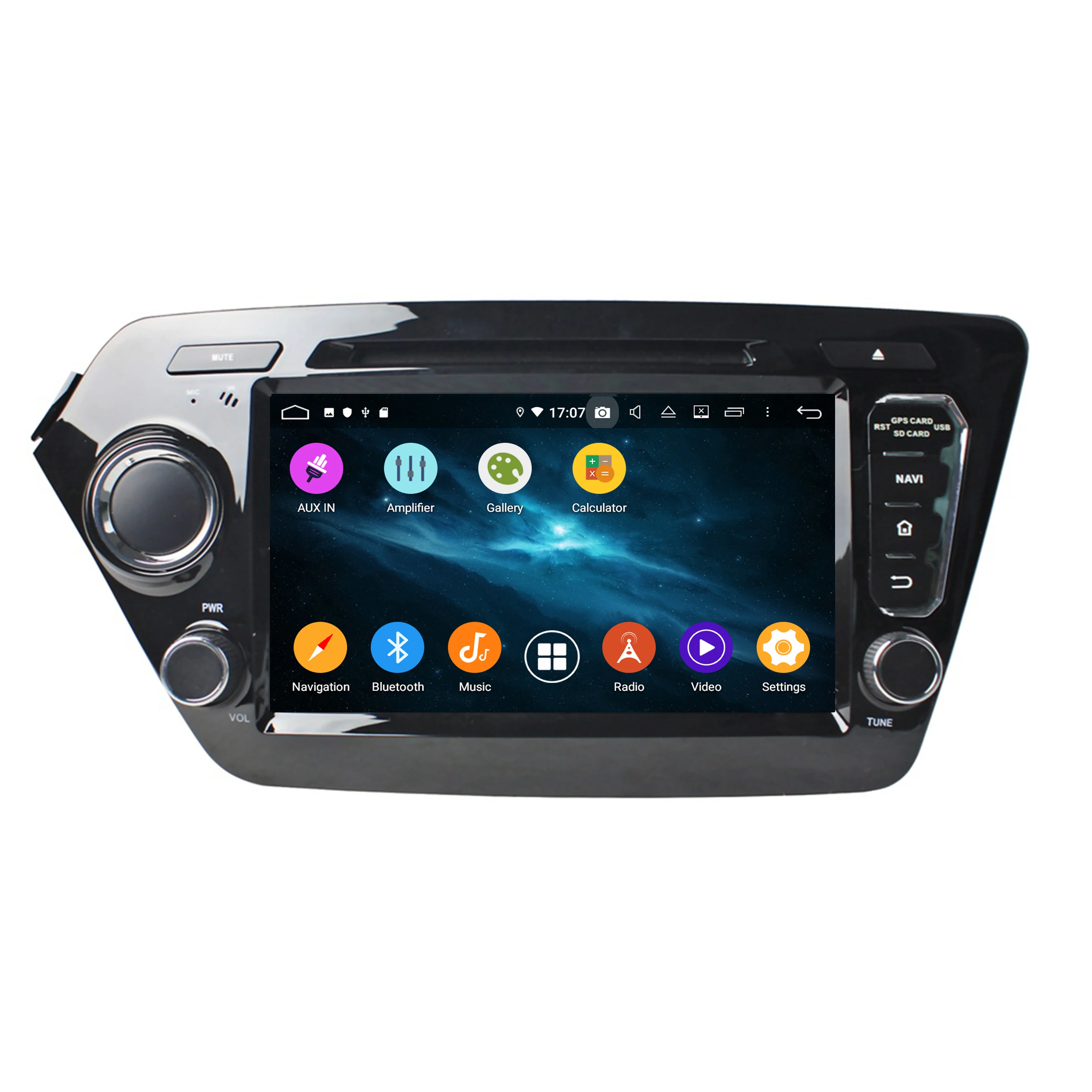 Автомобильный DVD-плеер мультимедийный плеер на Android 9 0 с экраном 8 &quot 6 ядер 4 Гб ОЗУ