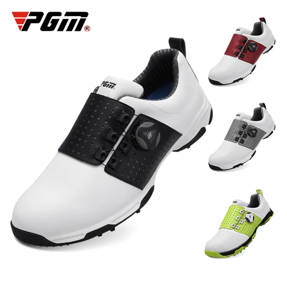PGM Мужская обувь для гольфа водонепроницаемые дышащие спортивные кроссовки