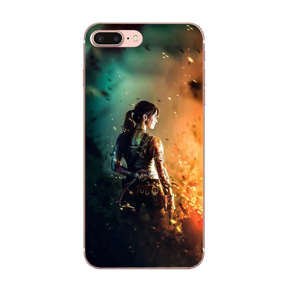 For Huawei P7 P8 P9 P10 P20 P30 Lite Mini Plus Pro Y9 Prime P Smart Z 2018 2019 TPU Transparent Case Lara Croft Tomb Raider | Мобильные