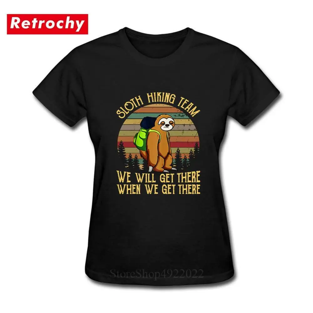 Футболка для пеших прогулок винтажные подарки футболка альпинистов забавная