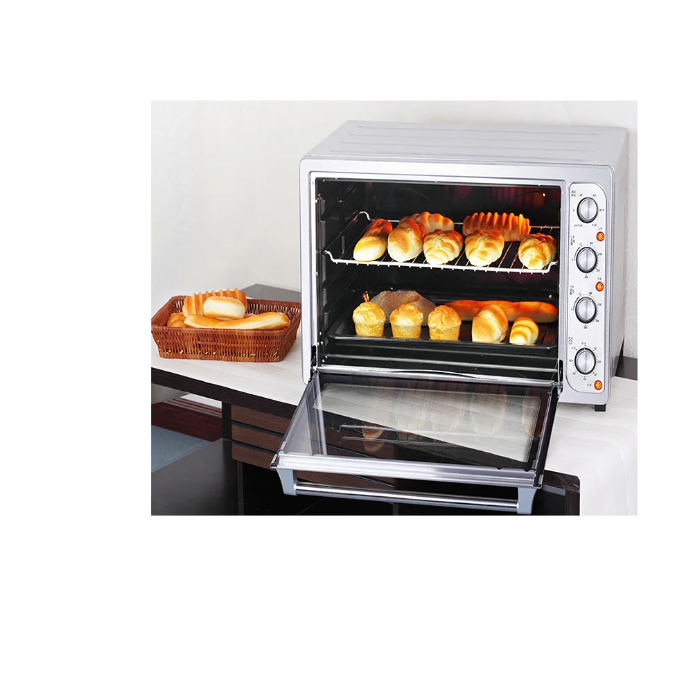 ukoeo hbd 1002 electric oven 100l stainless steel large capacity hotsale commercial oven with 360° grilling fork free global shipping