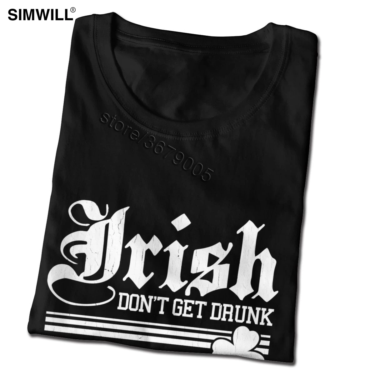 Забавная футболка с цитатой и питьем Ирландская надписью don't get drunk we awesome