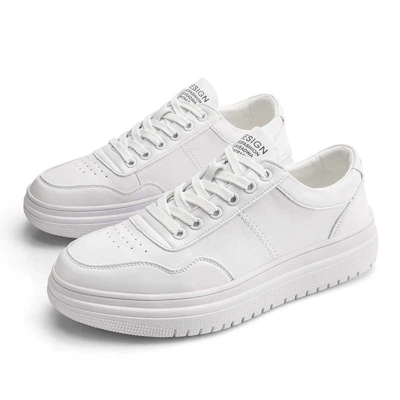 

Кроссовки мужские, белые, на шнуровке, с низким верхом, для всех сезонов