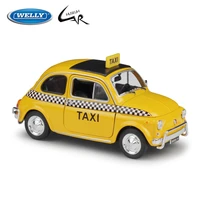 welly 124 model car simulation alloy metal toy car childrens toy gift collection model toy gifts nuova fiat 500
