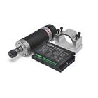 Шпиндельный двигатель Daedalus 600w ER16 CNC бесщеточный электродвигатель вращения шпинделя 48v DC с WS55 220S BLDC