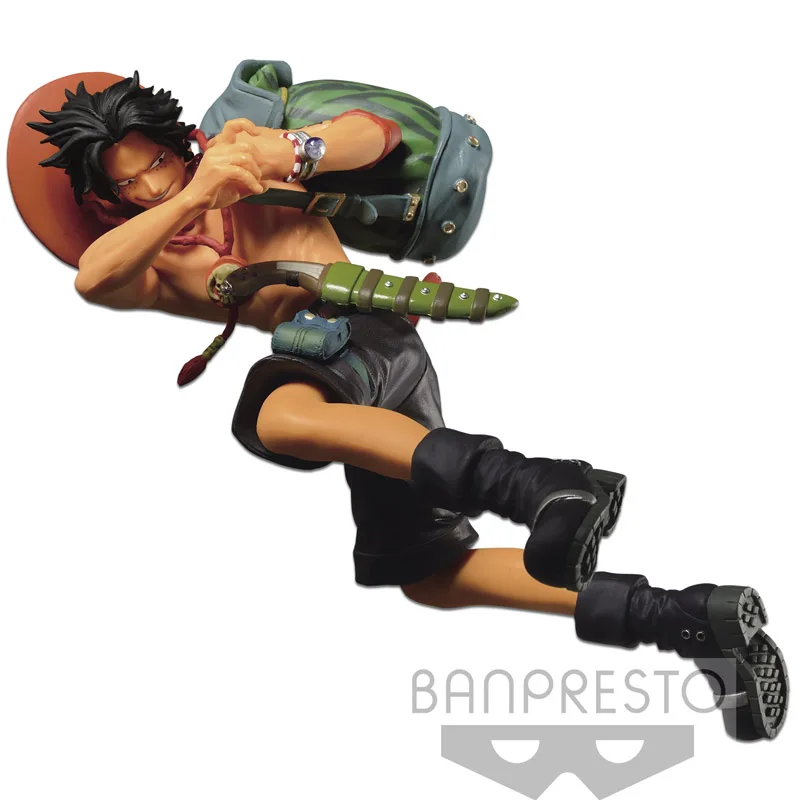 

15cm BANDAI one piece figure PortgasD Ace Anime characters Action PVC Collection Model Toy Anime Figure Toys For Kids