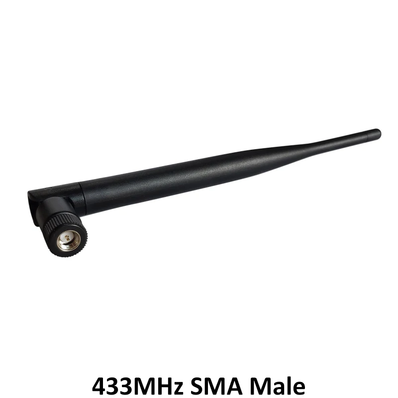 GRANDWISDOM 433mhz antenna 5dbi sma male lora antene iot module lorawan antene ipex 1 SMA female pigtail Extension Cable