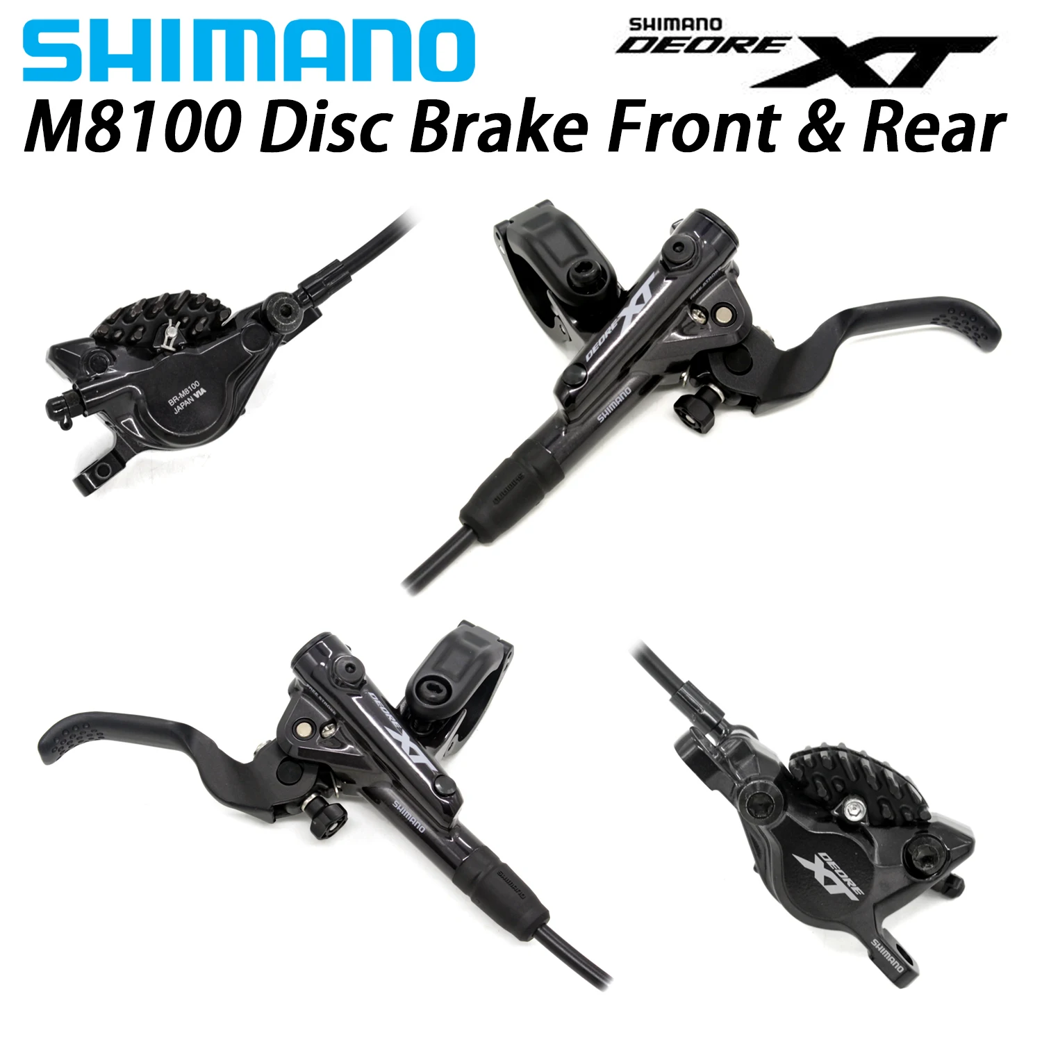 SHIMANO DEORE XT M8100 M8000 дисковые тормозные рычаги w/суппорт Hidraulic Дисковый Тормоз MTB ICE-TECH левый и правый