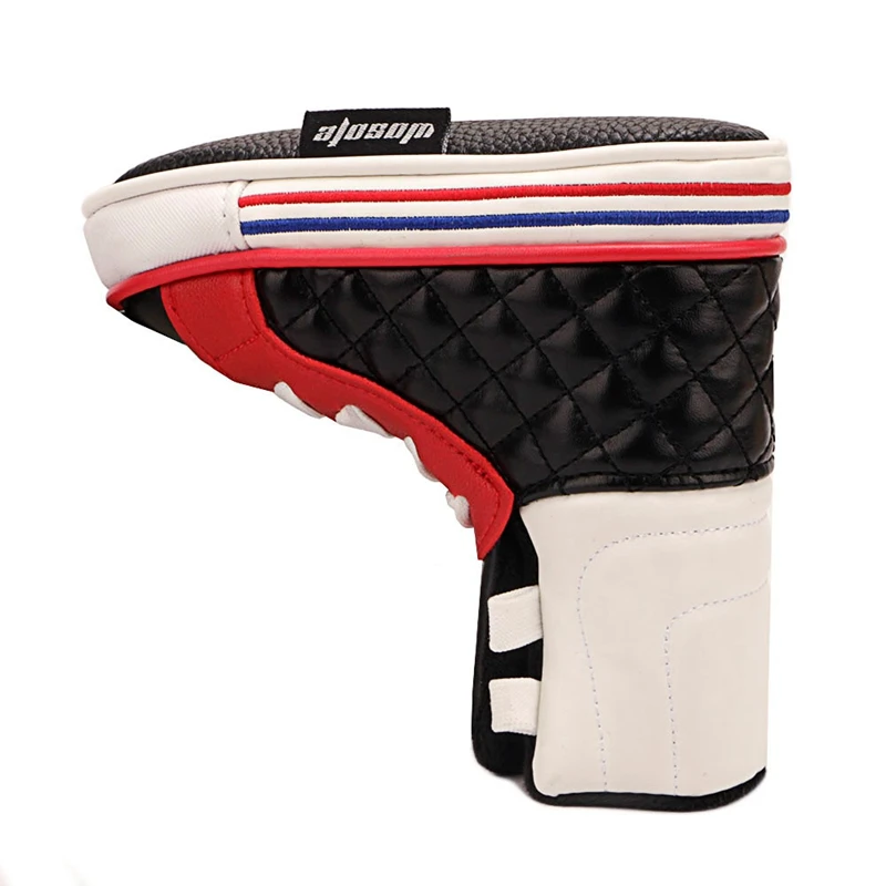 

WOSOFE Golf Putter Headcover Shoes Style Blade Embroidered PU Golf Club Cover Fit All Brands