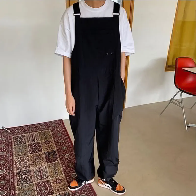 2020 мужской комбинезон уличная одежда джоггеры однотонные строгие прямые брюки