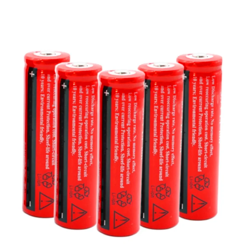 18650 Батарея 3 7 V 4200 mAh литий ионная аккумуляторная батарея для светодиодный