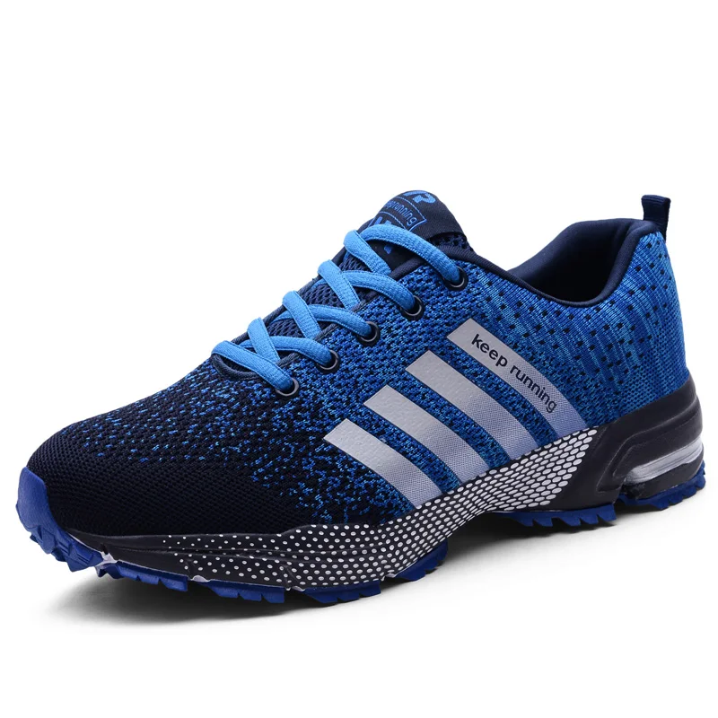

New 2021 Men Running Shoes Breathable Outdoor Sports Shoes Lightweight Sneakers for Women Comfortable Athletic Training Footwear
