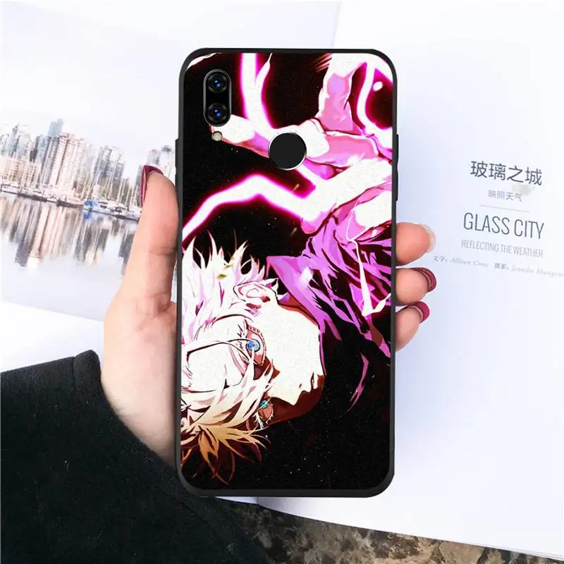 

Anime Jujutsu Kaisen Gojo Ryomen Phone Case For huawei honor 10i 10 lite 8x 9x 20 30 v30 pro mate 20 30 40 lite pro cover