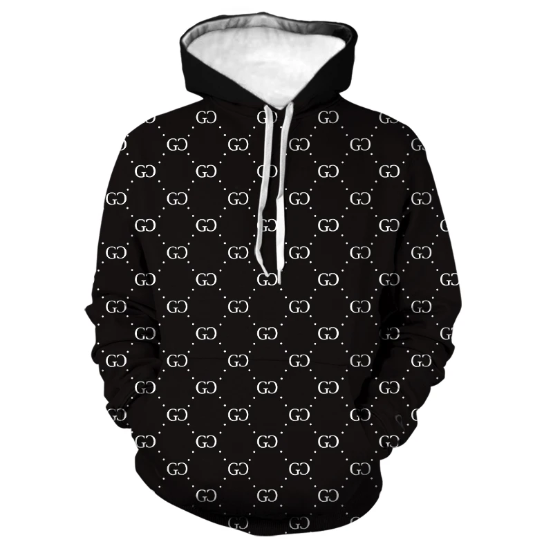 

2021 Fashion brand men's hoodie spring and autumn men's casual sweatshirt men's GG fashion print top