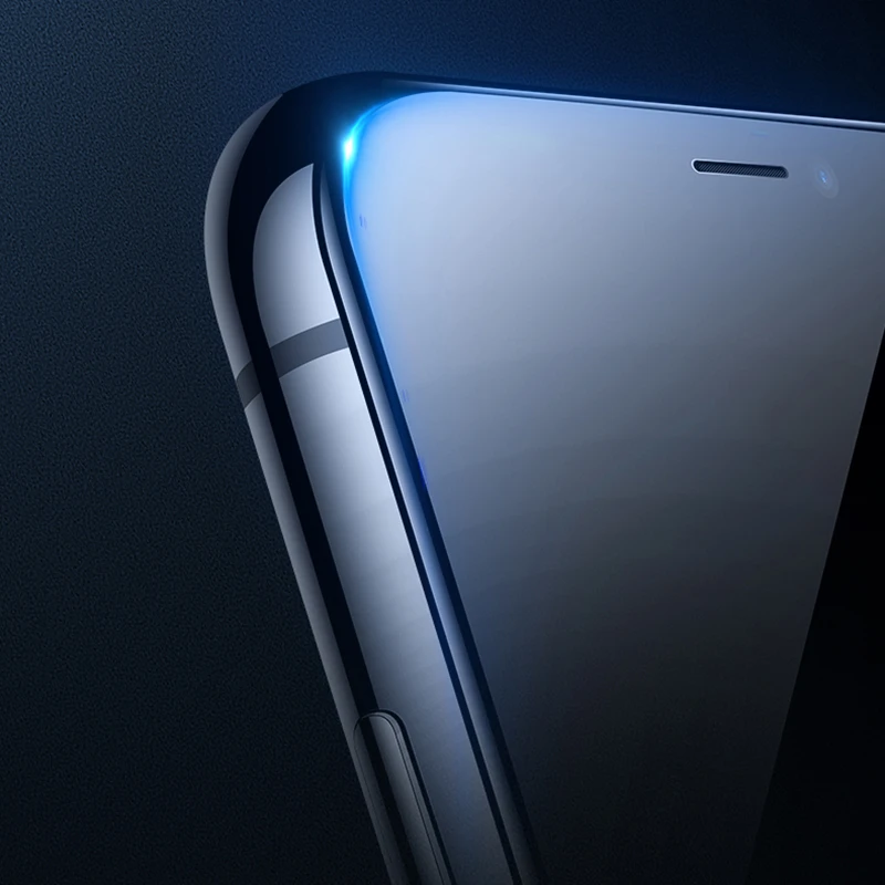 Защитное стекло закаленное 5D для iPhone 11 Pro/XS Max/XR/X/6/6s/7/8 Plus | Мобильные телефоны и