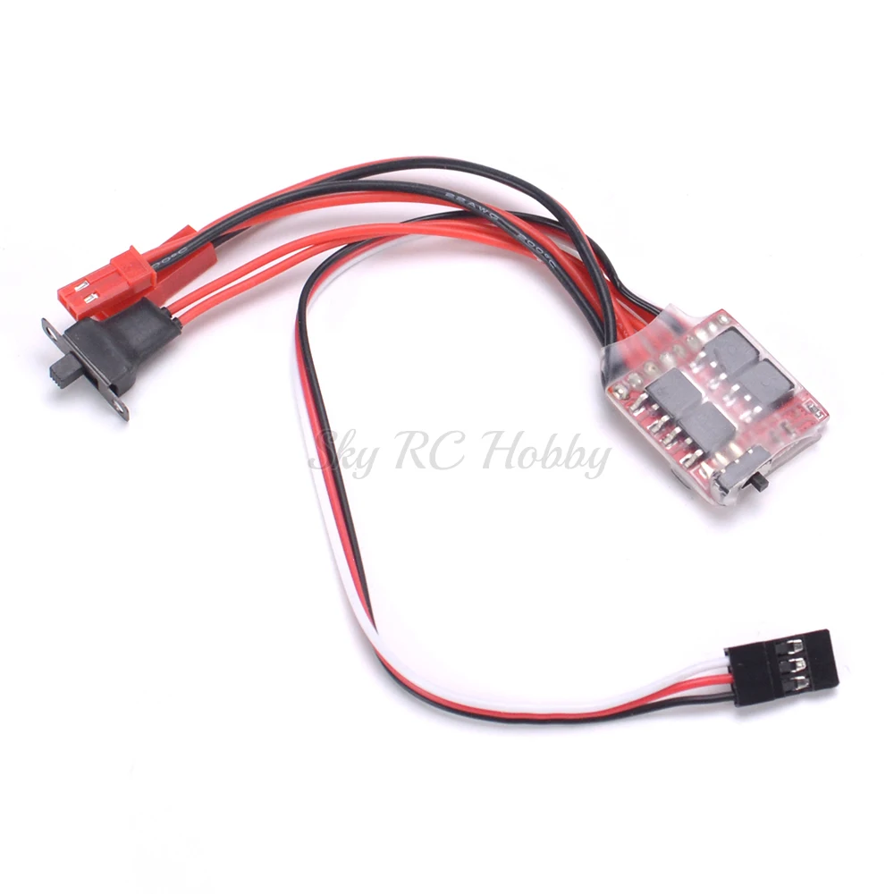 RC ESC 20A регулятор скорости двигателя передний обратный тормоз 2S для контроллера