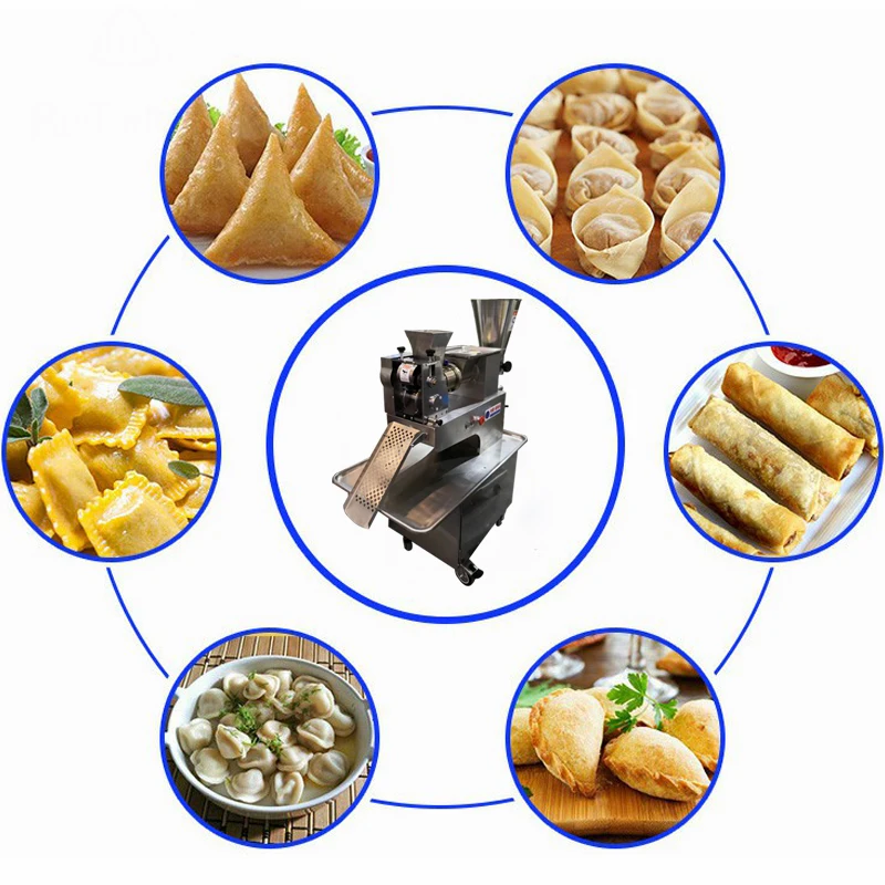 Машина для изготовления пельменей wonton автоматическая промышленная крупная