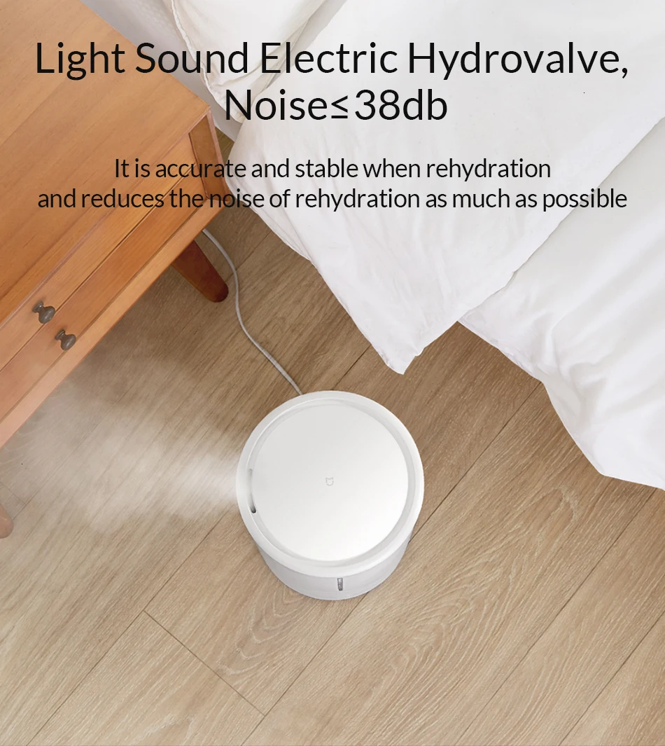 Дезинфектор Xiaomi Mijia 4.5L большой емкости UV-C быстрая дезинфекция резервуар для воды совместим с Miomei контроль приложений