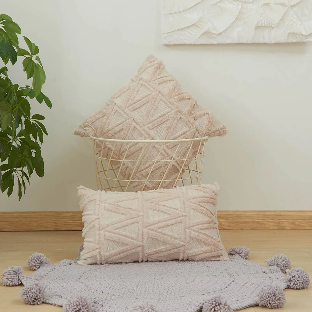 Осенний декоративный Меховой чехол для подушки украшение дивана в гостиную