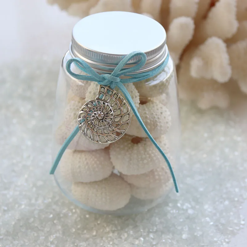 

Free Shipping(1 bottle/lot)Natural Small Sea Urchin Bottle Set Natural Shell&Conch Beach Wedding&Party&Holiday Decor