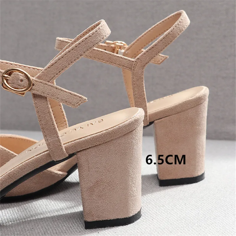 Женская обувь на высоком квадратном каблуке однотонные туфли лодочки из флока с