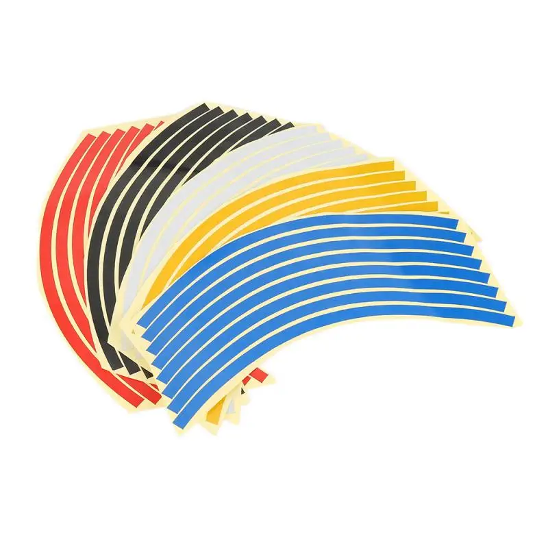 Аксессуары для мотоциклов 5 цветов наклейки на колеса автомобиля 10 ~ 20 дюймов