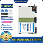 Аккумулятор 11500 мА  ч, EB-BT585ABE, EB-BT585ABA, для Samsung Galaxy Tablet Tab A 10,1, 2016, T580, SM-T585C, T585, T585N, T580N, BT580, T585C