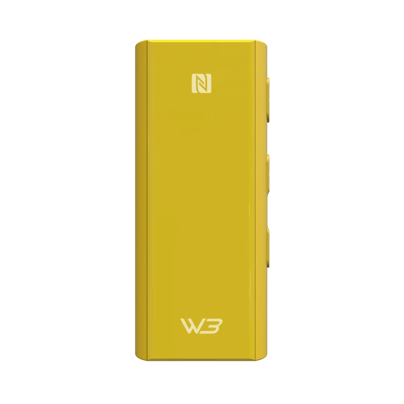 HiBy W3 USB DAC 3,5 мм Портативный беспроводной Bluetooth усилитель для наушников приемник AK4377 UAT APTX HD LDAC шумоподавление - Цвет: lemon yellow